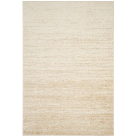 Safavieh 6 x 9 ft. Adirondack Power Loomed Medium Rectangle Area Rug Champagne & Cream ADR113W-6